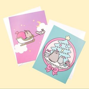 Pusheen Holiday Greeting Cards